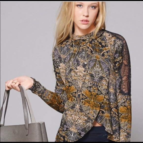 Free People New World Jersey Nouveau Top - Picture 4 of 9